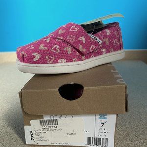 Tom's Toddler Girl Shoe size 7